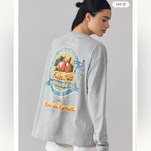 NWT Damson Madder Fruits D'été Graphic Tee